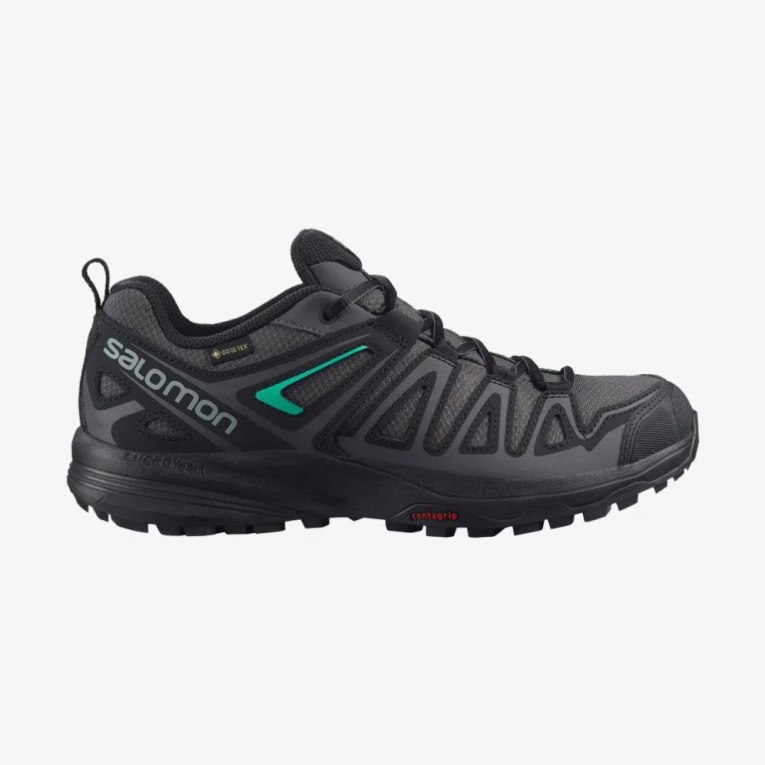 Salomon X Crest GTX Turisticke Topanky Damske Čierne | SK 9JQNPR